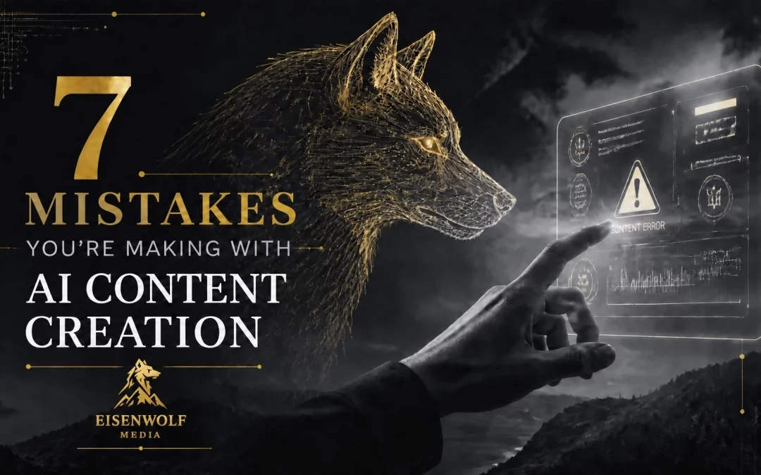 7 Mistakes You’re Making with AI Content Creation (And How to Humanize Your Social Media Presence)